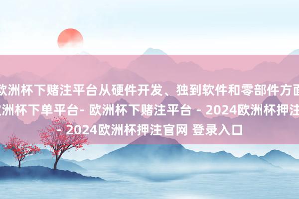 欧洲杯下赌注平台从硬件开发、独到软件和零部件方面增强各异化-欧洲杯下单平台- 欧洲杯下赌注平台 - 2024欧洲杯押注官网 登录入口